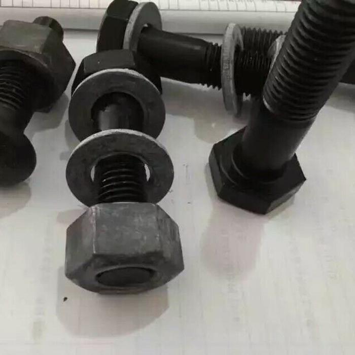 邯鄲市廠家直銷 鋼結(jié)構(gòu)螺栓 連接副GB1228 M22*80-150-10.9級調(diào)質(zhì)螺栓圖片_高清圖_細節(jié)圖-邯鄲市尚鼎緊固件制造 -